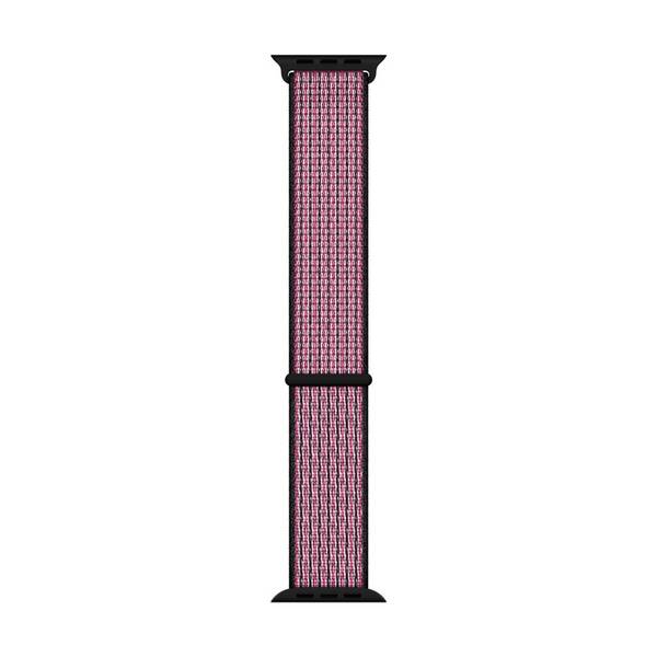 Řemínek Apple 44mm Pink Blast/True Berry Nike Sport Loop 


