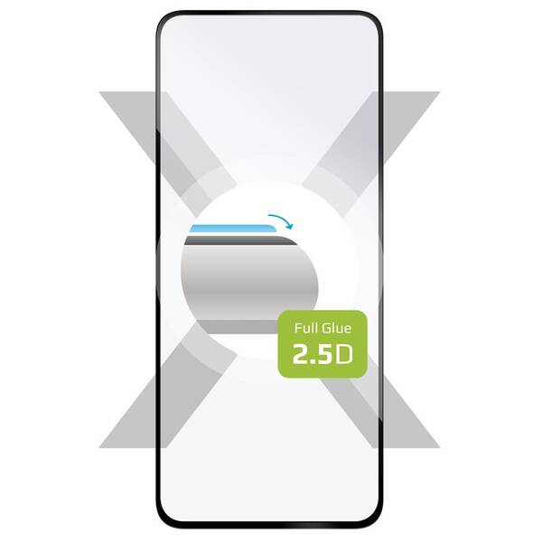 Tvrzené sklo FIXED Full-Cover na Infinix Hot 40 5G/40 Pro černé

