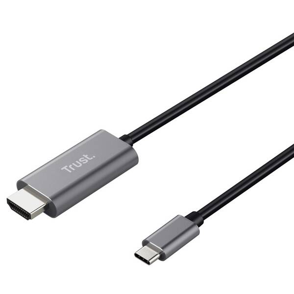 Kabel Trust Calyx USB-C/HDMI, 1,8m černý

