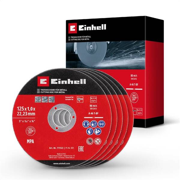 Řezný kotouč Einhell 125 mm (5 ks), 49711522 

