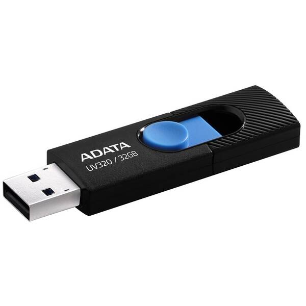 USB Flash ADATA UV320 32GB černý/modrý

