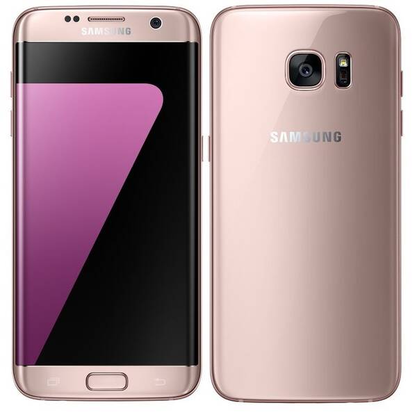 Mobilní telefon Samsung S7 edge 32 GB růžový

