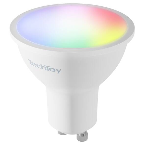 Chytrá žárovka TechToy RGB, 4,5W, GU10 

