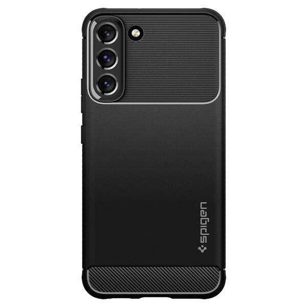 Kryt na mobil Spigen Rugged Armor na Samsung Galaxy S22 černý


