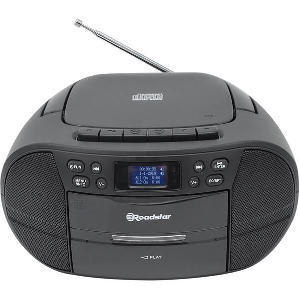 Radiomagnetofon s DAB+/CD Roadstar RCR-779 D+ černý

