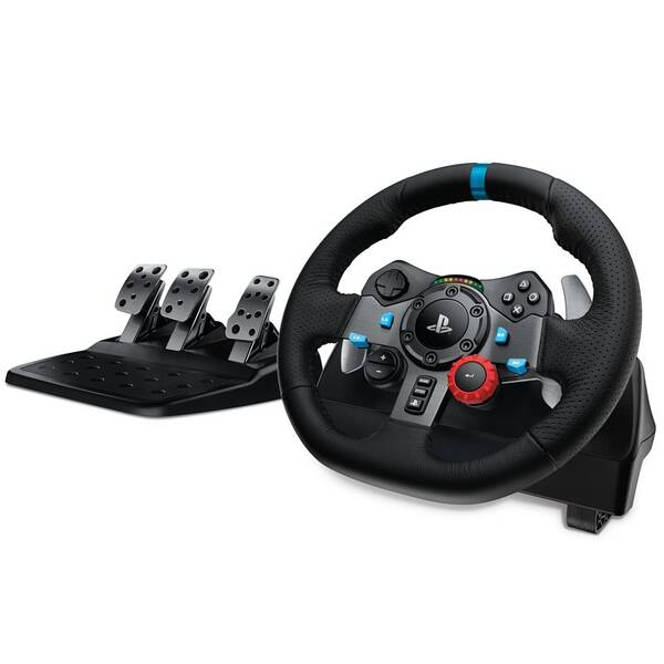 Volant Logitech G29 Driving Force pro PS3, PS4, PC + pedály černá barva
