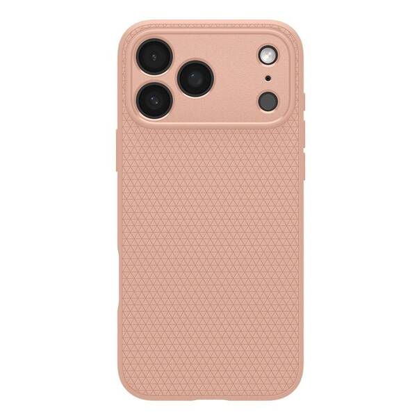 Kryt na mobil Spigen Liquid Air na iPhone 18 Pro Max/17 Pro Max šedý/růžový

