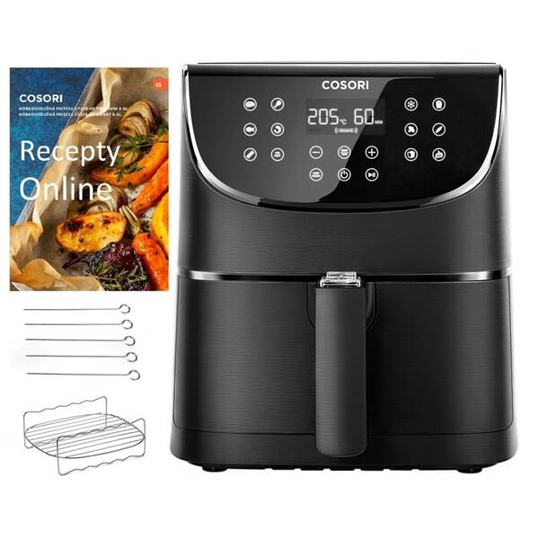 Fritéza horkovzdušná COSORI CP158 Premium 5,5 l černá

