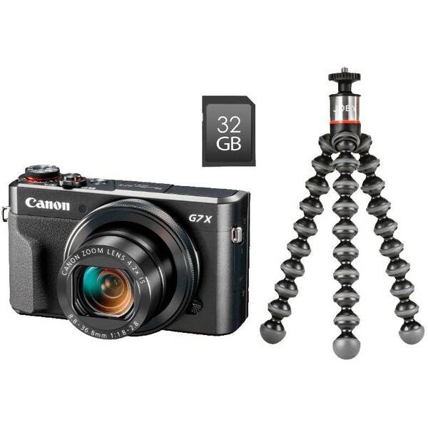 Digitální fotoaparát Canon G7X Mark II Vlogger Kit černý

