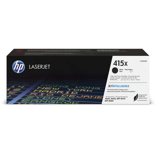 Toner HP 415X, 7 500 stran černý

