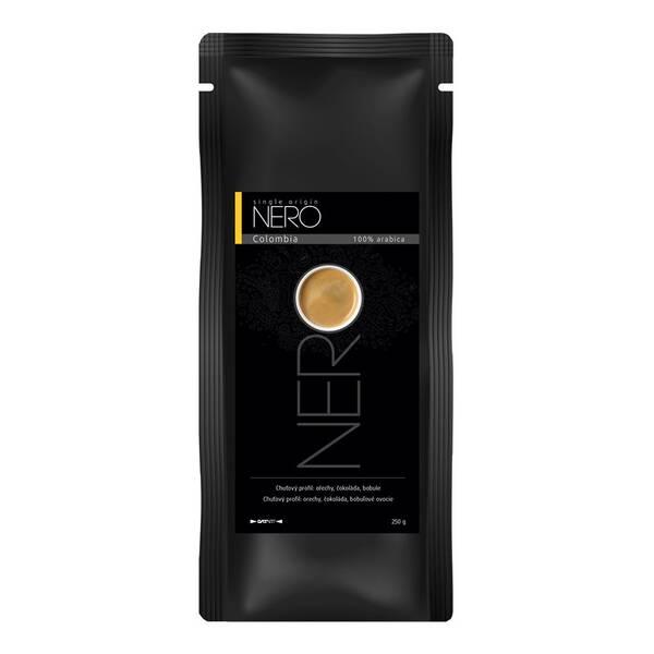 Káva zrnková Nero Colombia 250 g 

