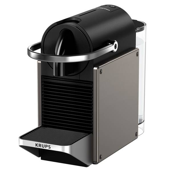 Kapslový kávovar Krups XN306T10 titanium
