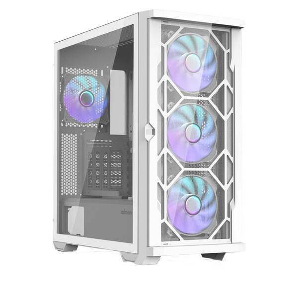 Case Zalman Z10 Duo bílá

