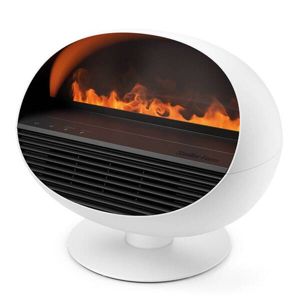 Teplovzdušný ventilátor Stadler Form Erik White bílý

