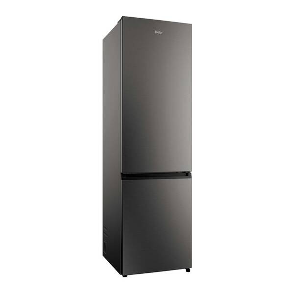 Chladnička s mrazničkou Haier HDPR3620ANPD, tmavý nerez

