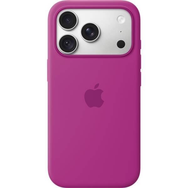 Kryt na mobil Apple iPhone 18 Pro Silicone Case s MagSafe magentový 

