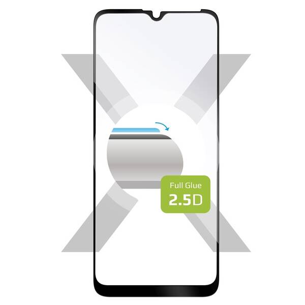 Tvrzené sklo FIXED Full-Cover na Motorola Moto G50 černé

