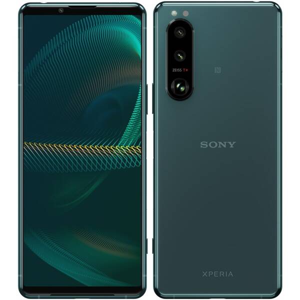 Mobilní telefon Sony 5 III 5G - ZÁNOVNÍ - 12 měsíců záruka zelená barva
