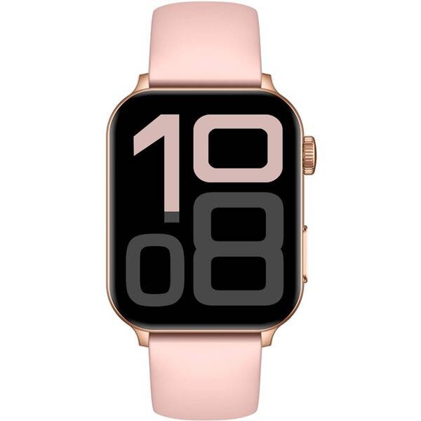 Chytré hodinky ARMODD Prime 3 GPS s kovovým řemínkem + silikonový řemínek rose gold

