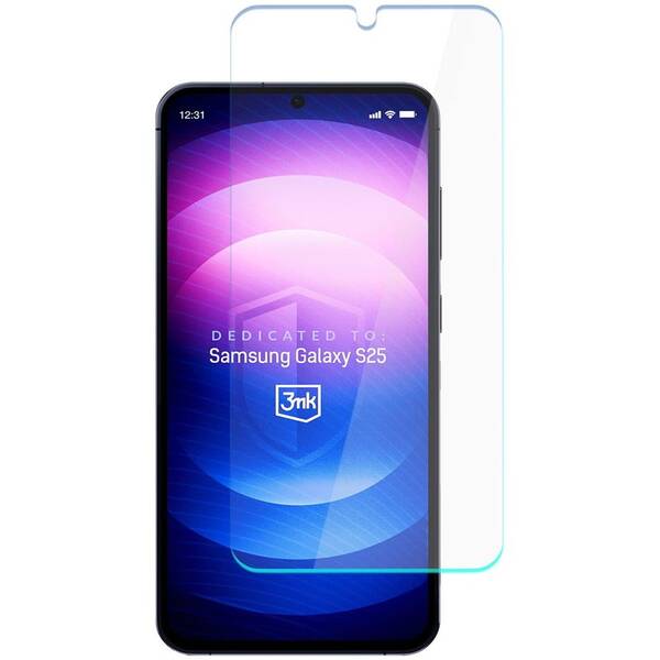 Hybridní ochranné sklo 3mk FlexibleGlass na Samsung Galaxy S25 

