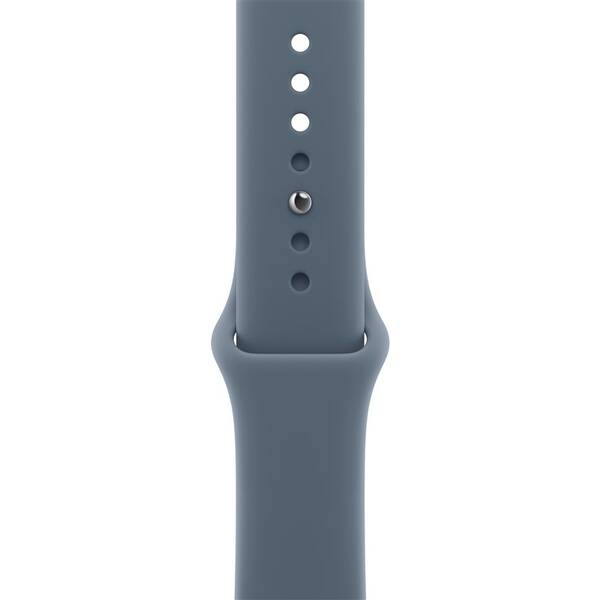 Řemínek Apple 46mm ocelově modrý sportovní – S/M 

