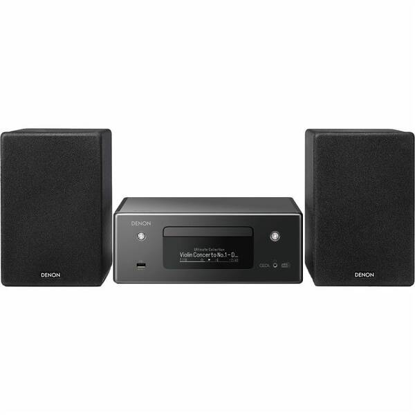 Mikrosystém Denon RCD-N11 DAB CEOL + repro SCN-10 černé černý

