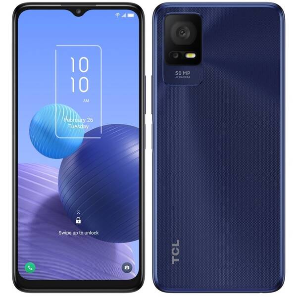 Mobilní telefon TCL 408 4 GB / 64 GB - Midnight Blue 

