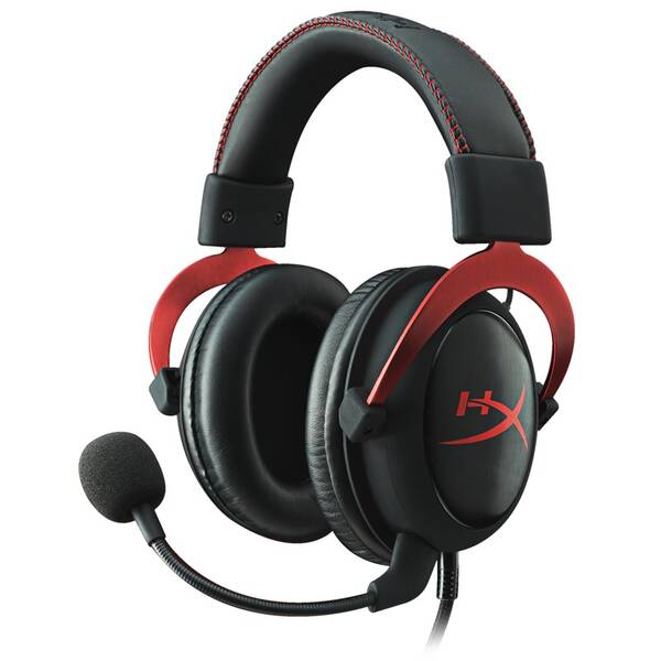 Headset HyperX Cloud II černý/červený

