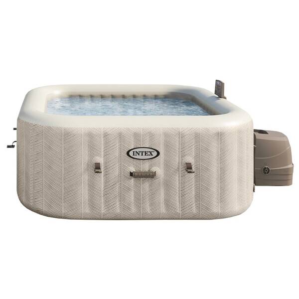 Vířivka Intex 28446 Pure Spa Chevron Deluxe 4 AP béžová barva
