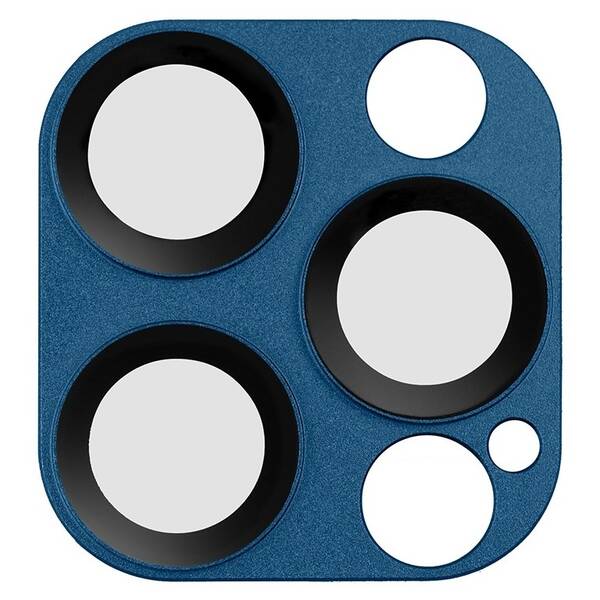 Tvrzené sklo COTECi na fotoaparát Apple iPhone 12 Pro Max modré

