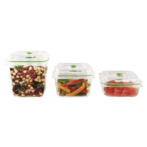 Sada FoodSaver FFC020X zelená/průhledná


