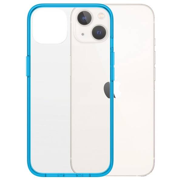 Kryt na mobil PanzerGlass ClearCaseColor na Apple iPhone 13 modrý/průhledný

