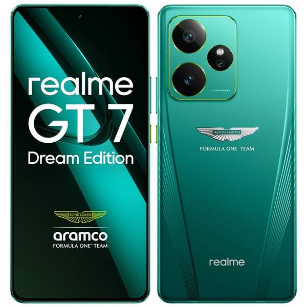 Mobilní telefon realme GT 7 5G 16 GB / 512 GB Dream Edition zelený


