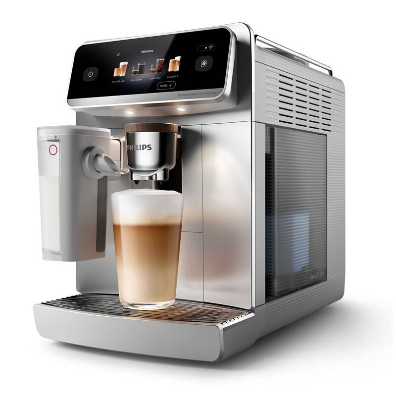 Automatický kávovar Philips 8000 Series LatteGo Pro EP8757/20 stříbrný