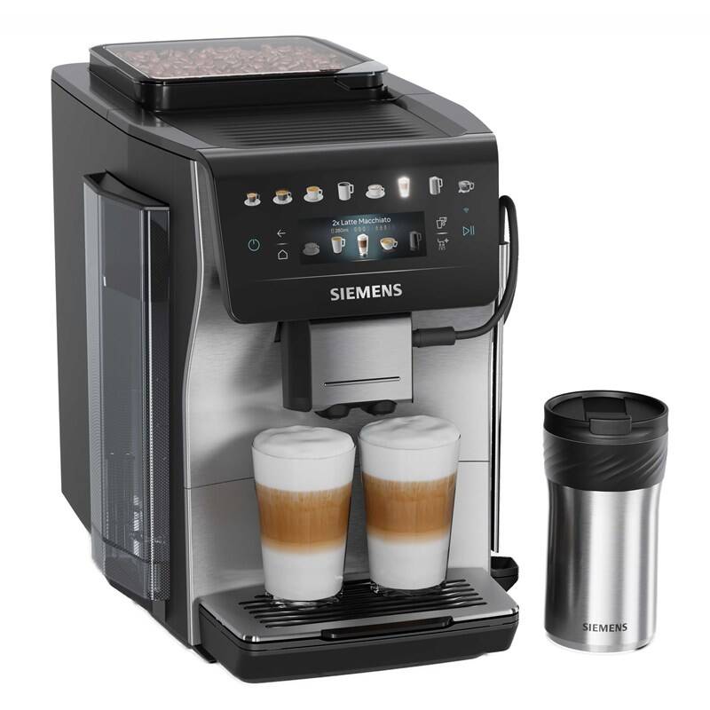 Automatický kávovar Siemens EQ600 iAroma TP605ET3 nerez