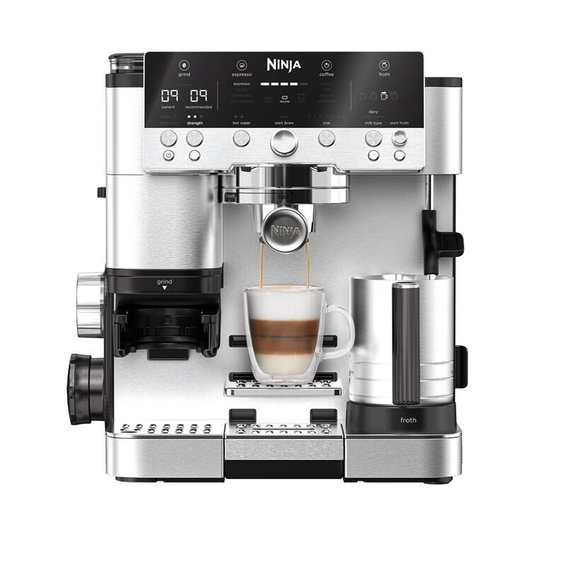 Pákový kávovar Ninja ES601EU Luxe™ Café Premier Series 3 v 1 (85155) černý/nerez