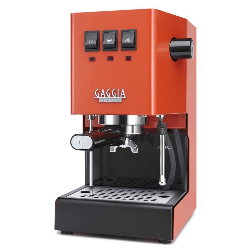 Pákový kávovar Gaggia Classic E24 oranžový