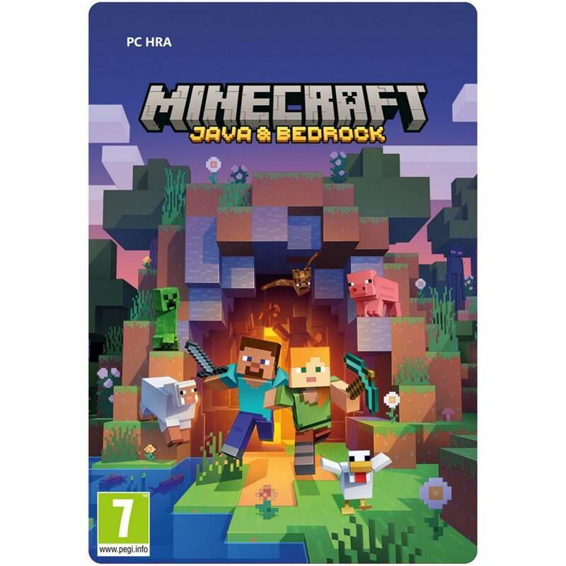 Microsoft PC Minecraft Java & Bedrock Edition - elektronická licence ...