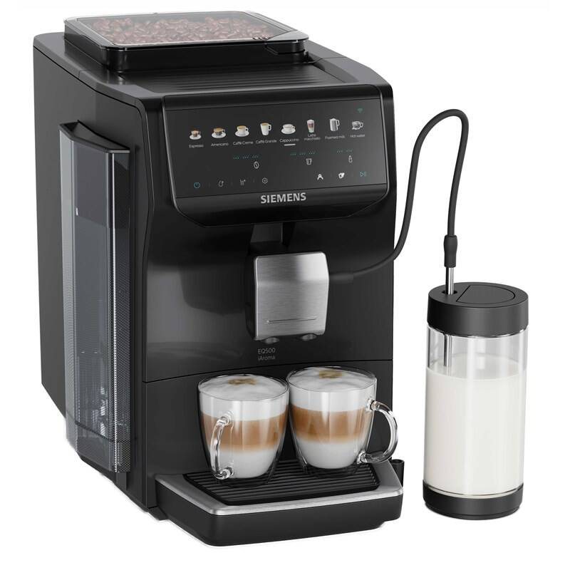 Automatický kávovar Siemens EQ500 iAroma TP555EM7 černý