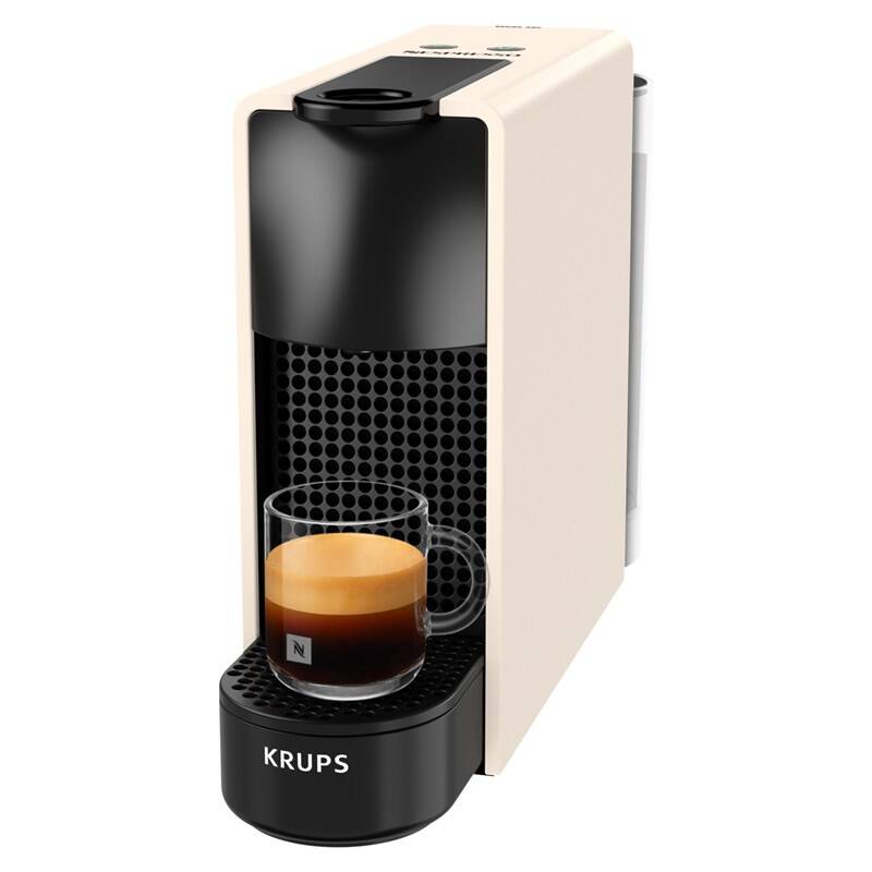 Kapslový kávovar Krups Nespresso Essenza mini XN110AF0 krémový