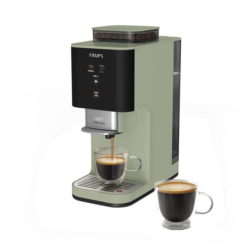 Automatický kávovar Krups Coffee Crush SA401LE0 zelený