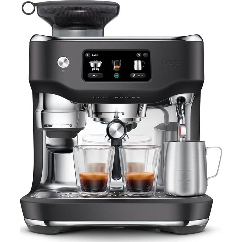 Pákový kávovar SAGE SES995BTR Oracle Dual Boiler černý