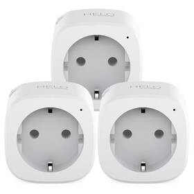 Chytrá zásuvka Strong Helo-PLUG-TRIPLE-EU, WiFi, 3 ks (HELO-PLUG-TRIPLE-EU) bílá