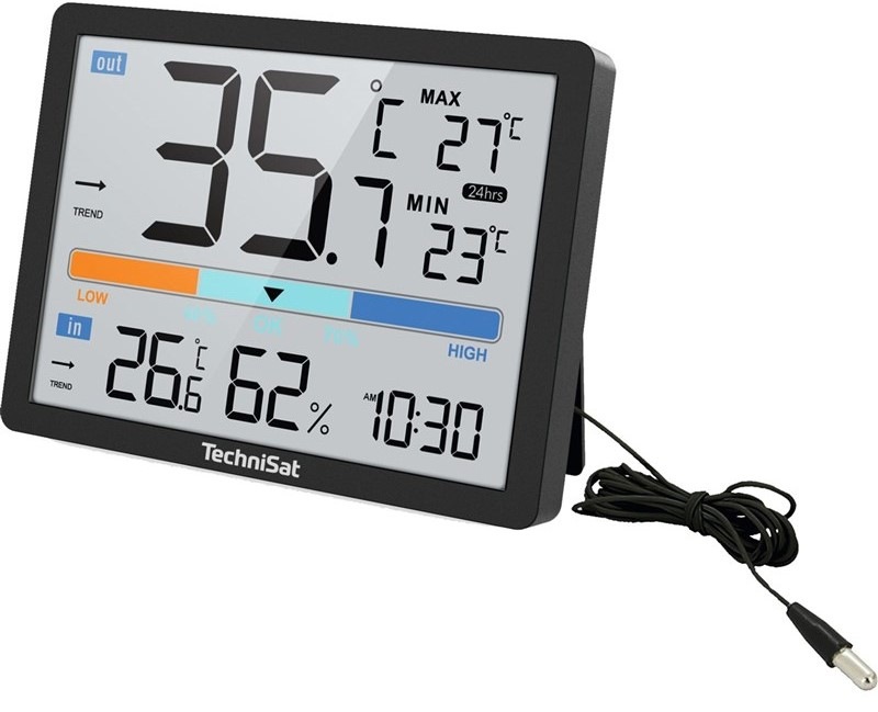 Teploměr s vlhkoměrem Technisat IMETEO 110