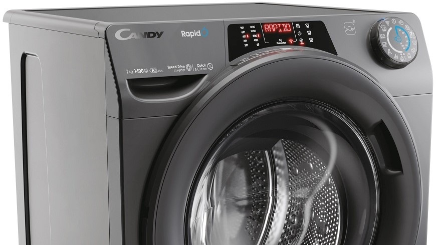 Pračka Candy RO4476DWMRR7/1-S antracitová