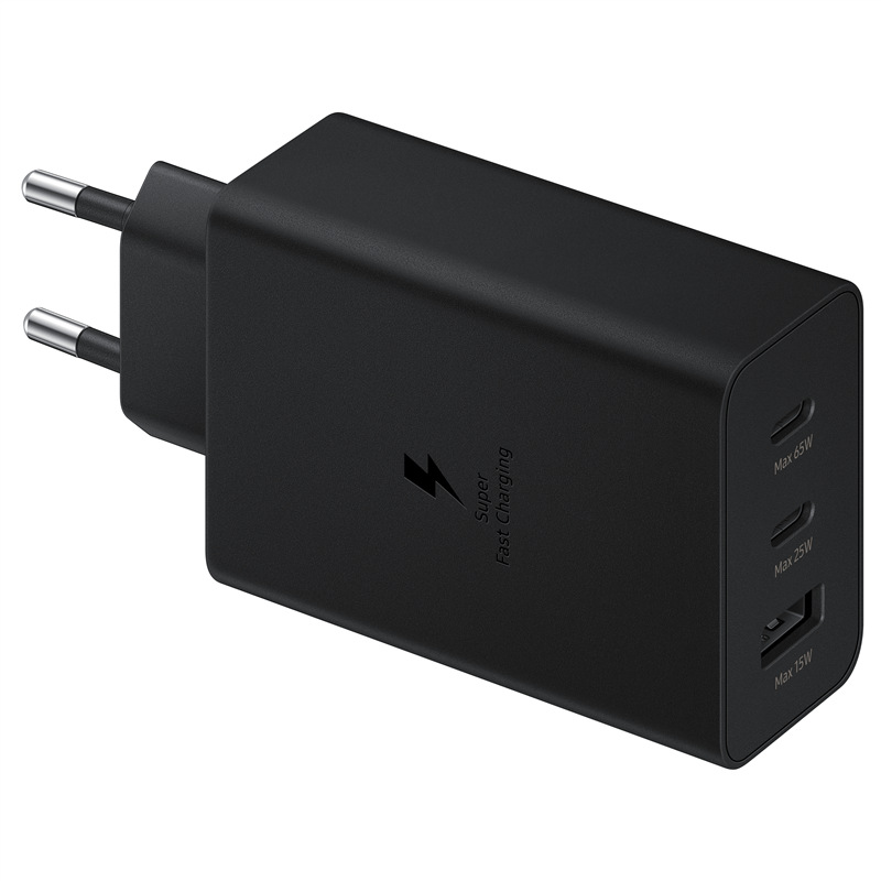 Nabíječka do sítě Samsung Multi 1x USB, 2x USB-C, 65W černá