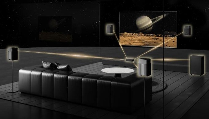 Soundbar Hisense HT SATURN umožňuje bezdrátové připojení se subwooferem