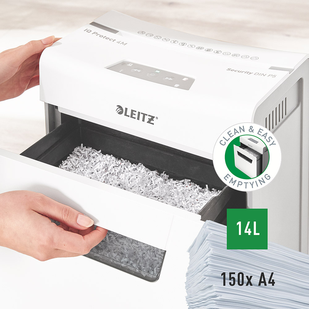 Skartovač Leitz IQ Protect 4M P5