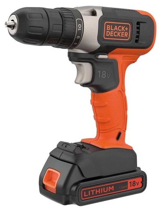 Vrtací šroubovák Black-Decker BCD001C1-QW (s baterií)
