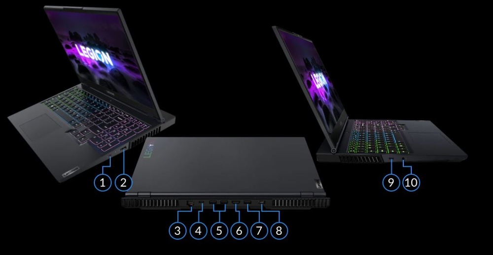 Notebook Lenovo Legion 5 15ACH6A černý Lenovo Legion 5 15ACH6A